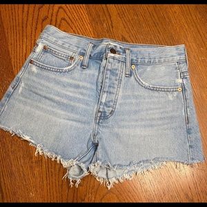 Madewell - denim shorts